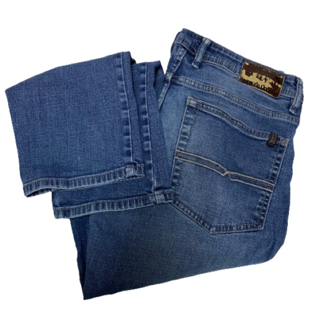 BUFFALO David Britton Jackson-X Straight Leg Stretch Jeans Size 34 x 30 Denim